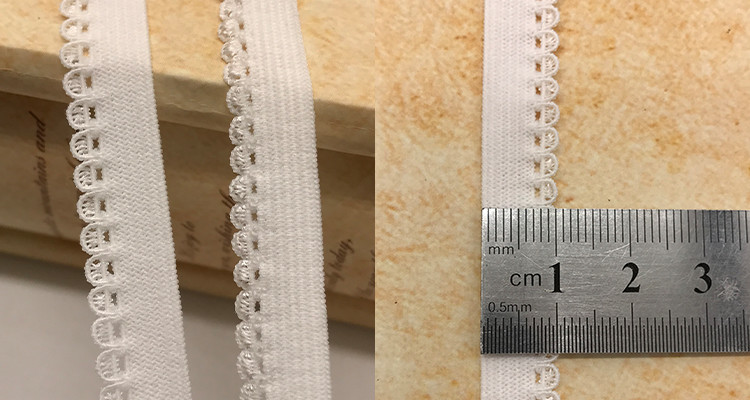 Non Slip Nylon Polyester Webbing Soft Woven Elastic Band Elastic Band Underwear