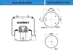 Wholesale AIRTECH 388704K / 3887-04 P CONTI 887NP04 For VDL Bus Air Shock 1154761 from china suppliers