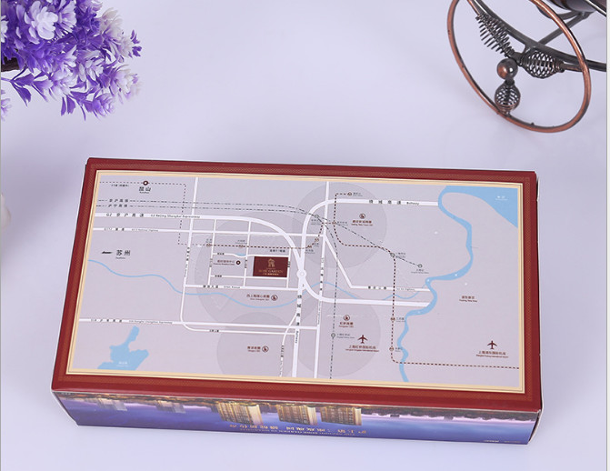 Manufacturers make customized flip carton gift box, cosmetics craft carton packaging, gift jewelry box can printed logo