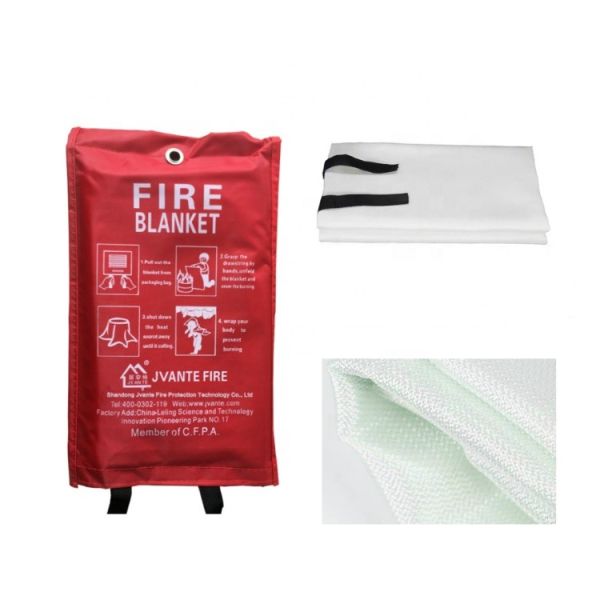Household Emergency Type 1.2*1.2-meter Thick Welding Fire Blanket, 4-millimeter Thick Kitchen Fire Blanket