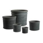 Durable Garden Fiber Cement Pot For Outdoor Weather Resistance