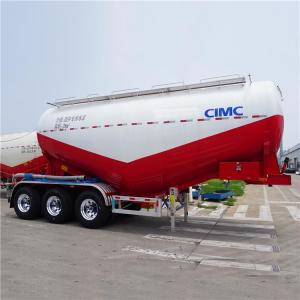 Wholesale 50T 90CBM Silobas V Shape Cylindrical Pneumatic Sand Trailer from china suppliers