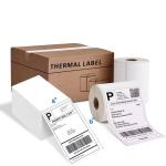 Permanent Adhesive Shipping Label Heat Resistant 4x6 Inch