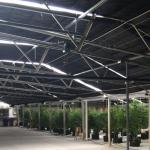 Commercial Multi-span Polytunnel Light Deprivation Greenhouse With Shade Net