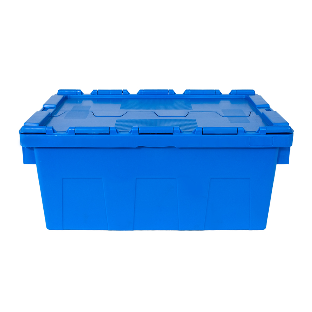 Logistic Transport Turnover Solid Box Style Plastic Moving Crate with Accetable OEM ODM