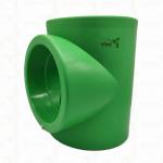 PPR Equal Tee For Piping System PN25 DN160 Durability Eco Conscious
