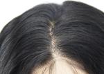 Silk Base Top Raw Indian Remy Full Lace Wigs , Human Hair Full Lace Wigs For