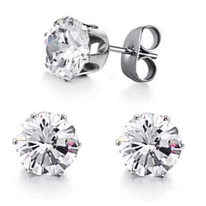 Wholesale Tagor Stainless Steel Jewelry Factory High Quality Fashion Earring Studs Earrings TYGE054 from china suppliers
