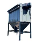 800 kg Bag Dust Collector on Top of Large Silo in Cement Plant