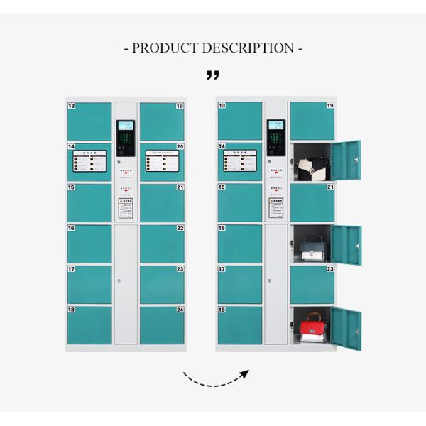 SS400 Smart Depth 2.5mm Self Service Parcel Locker Express Locker Cabinet