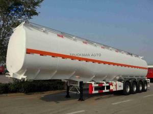 Wholesale 54m3 4 Axles 54000 Liter Oil Tanker Trailer With 6 Comdepartment from china suppliers