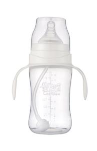 Wholesale Transparent Silicone Nipple PP products infant feeding bottles Screen Printing from china suppliers