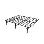 Storage Base Wrought Iron Frames in Black Full Metal Bed Frame Twin Size Bedroom