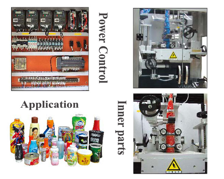 High Performance Automatic Sleeve Labeling Machine , Bottle Labeling Equipment