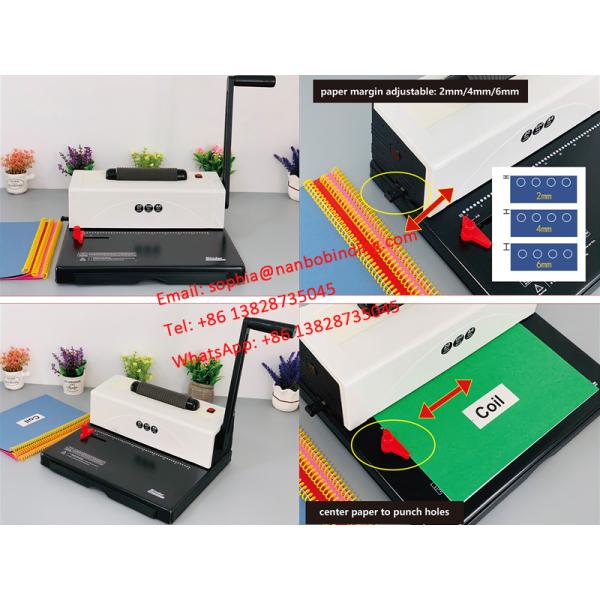 NEW Arrival Home & Office Economic Spiral Coil Binding Machine For Punching