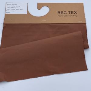 Wholesale 130gsm 75D Yarn Dye Polyester Memory Fabric Plain 100 Percent Polyester Material from china suppliers