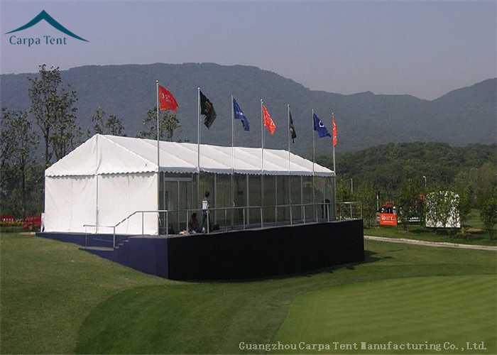Aluminum PVC Fabric Custom Canopy Tents UV Resistant For Exhibition