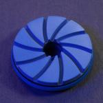 Resin Diamond Snail Lock Edge Polishing Grinding Disc for Granite Marble