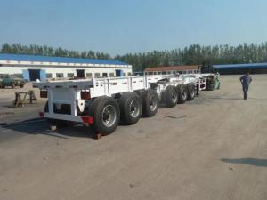 Wholesale Manufactured 2 3 Axles 20 Container Chassis Skeleton Semi Trailer from china suppliers