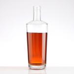 Hot Stamping Square Glass Bottle for Whiskey Affordable and Durable