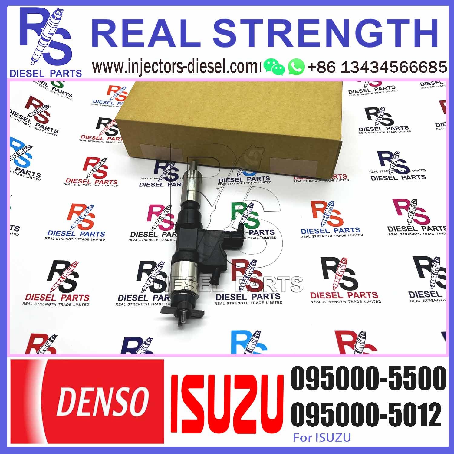 Common Rail Injector 095000-5500,095000-5501 for ISUZU 4HL1, 6HL1 8973675521,8973675522