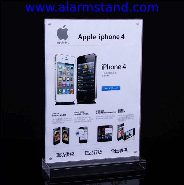 COMER Exhibition anti theft alarm display systems for mobile phone tablet camera for retail stor