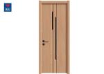 Eco Friendly Wood Polish Streak Wooden Door Elegant Wpc Wood Door For Bathroom