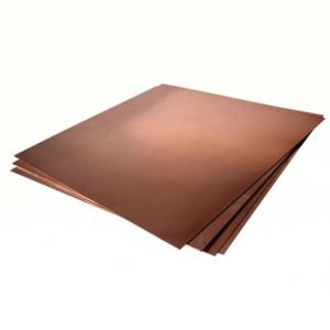 Wholesale Customized Red Copper Plate Sheet Pure C10200 C11000 200mm from china suppliers