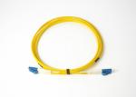 Singlemode 9 / 125 Duplex Optical Fiber Patch Cord / fiber Optic Jumper LC-LC