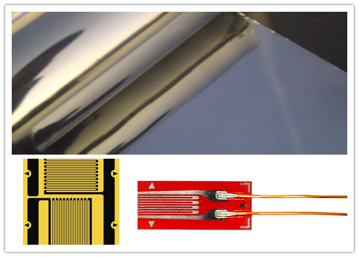 Solid Soft Strain Foil Copper Nickel Alloy Wire Size 0.01mm * 100mm