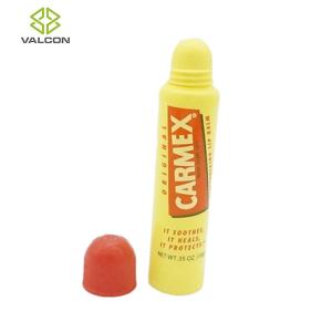 Wholesale LDPE Refillable Lip Balm Tube Diameter 19mm Red Cap Round Nozzle Optional from china suppliers
