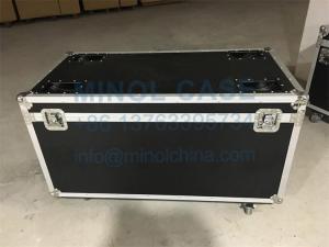 China LCD Flight Flat Screen LCD TV Road Case With Wheels on sale