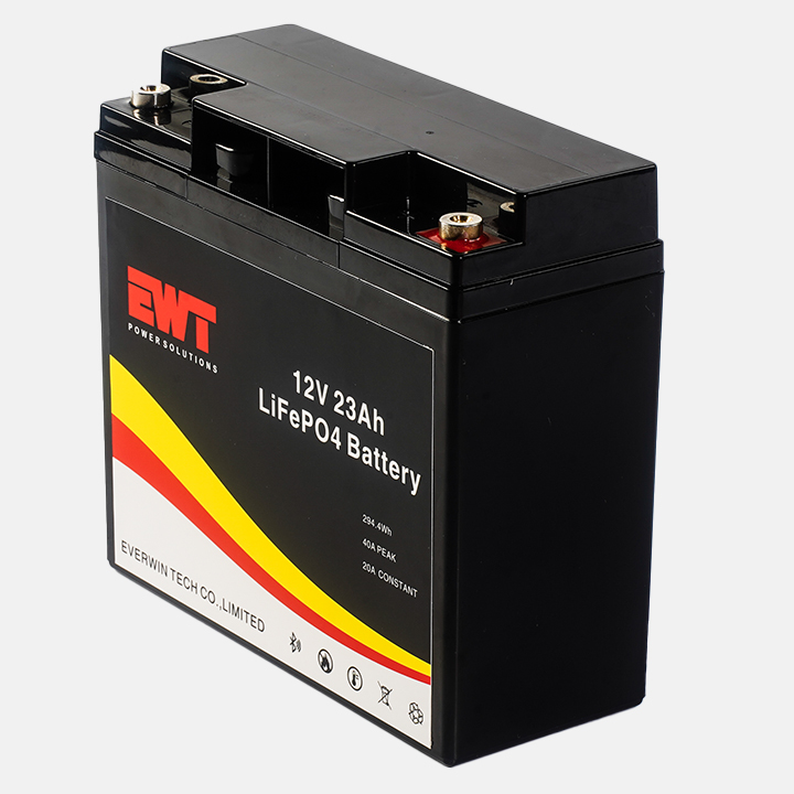 12.8V 23Ah Lithium Iron Phosphate Battery LiFePO4 IFR26650 Battery