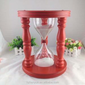 Wholesale Luxury Wooden Hourglass 15 Minute - 24 Hour Glass Timer Logo Customized from china suppliers