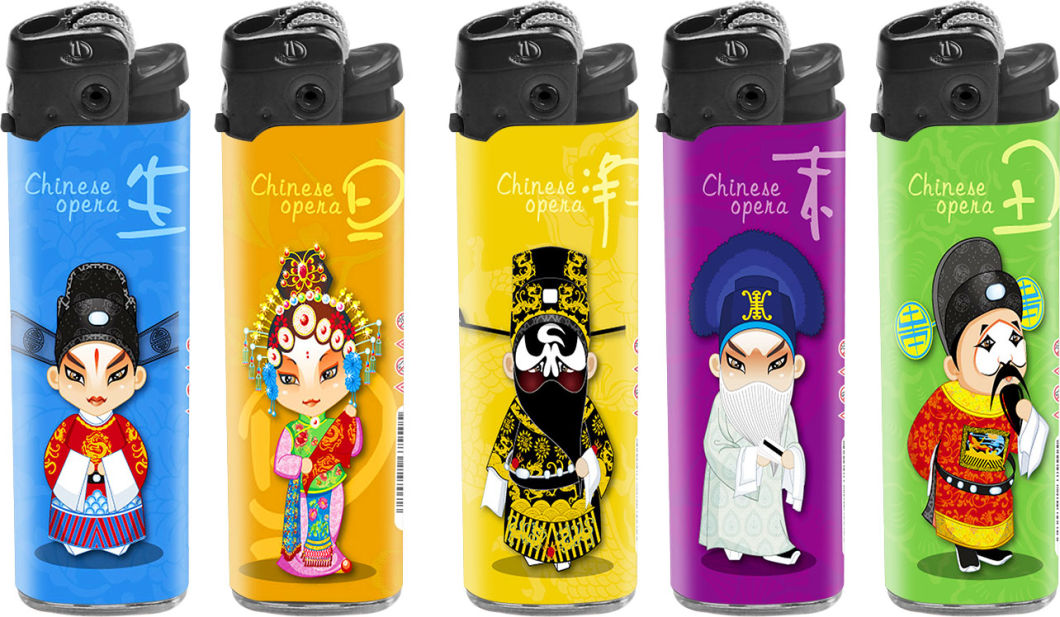 Plain Color Rechargeable Cigaretter Lighter with Customized Design