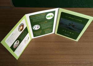 Wholesale Convenient Video Brochure Card A4 Size Video Cards For Invitation from china suppliers