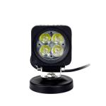 10V - 36V 4x4 Off Road Lights 12W Off Road LED Headlights With Diecast Aluminum