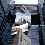 Rotating Large Led Display Mobile 2560*1600mm Outdoor
