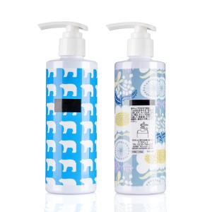 Wholesale Shrink Label Decorative Plastic Shampoo Bottles 250ML Long Slim Round Bottle from china suppliers