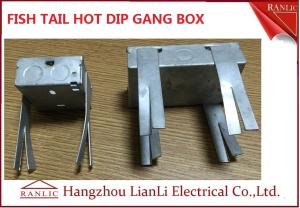 Wholesale Hot Dip Finish GI Electrical Gang Box / Gang Electrical Box 3 inch by 3 inch from china suppliers