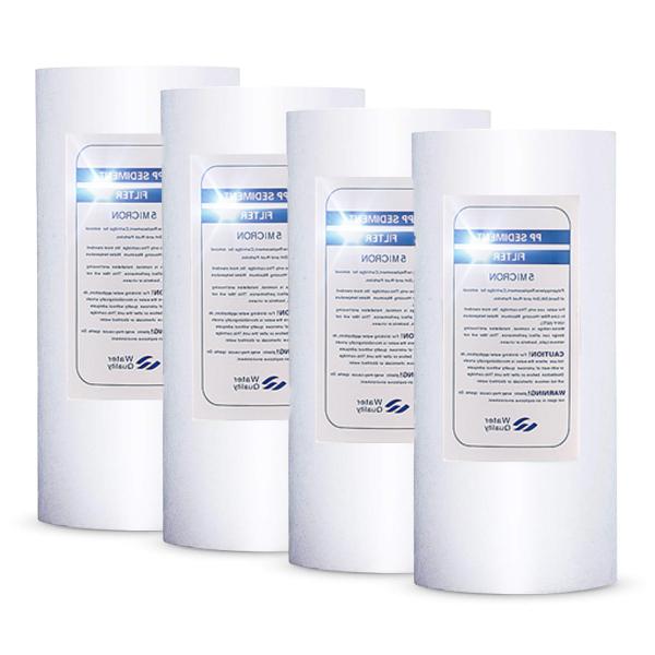 PP Melt Blown Cartridge Sediment Filters For Water Treatment 10 20 30 40 Inch