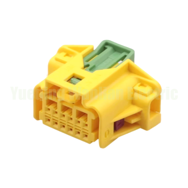 15 Pin 4H0972208F Automotive Wiring Harness Connectors Yellow Small Hole Small Current