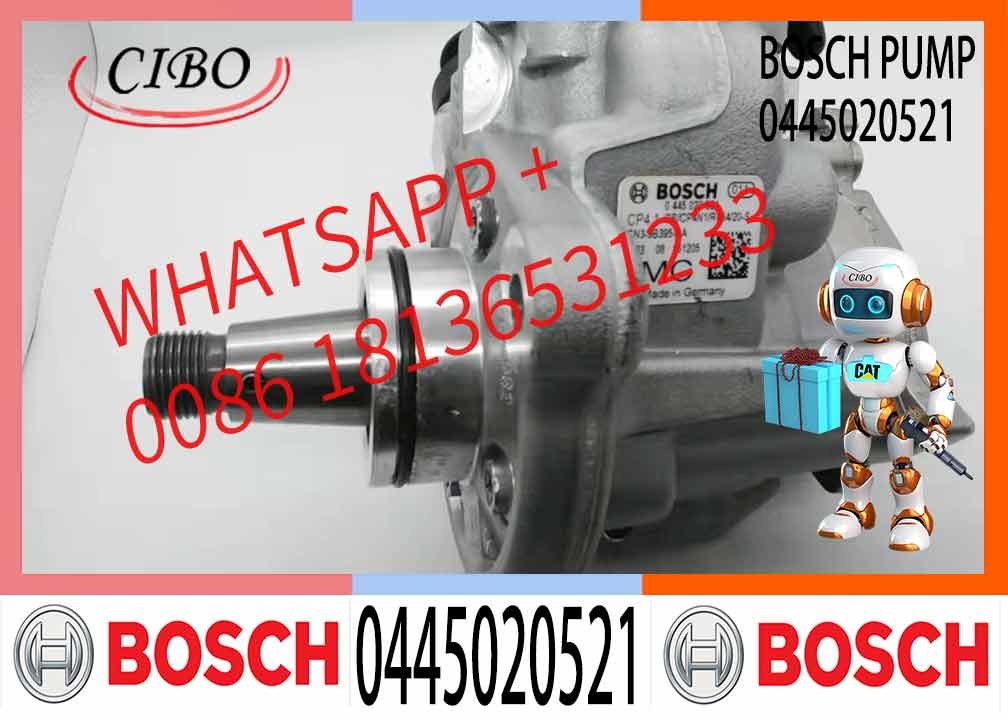 Fuel Injection Pump CP4 0445020520 Diesel Fuel Injection Common Rail Pump 0445020521