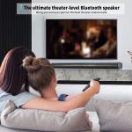 ROHS Certified Sleek Design FM Radio Wireless Soundbar Speaker For Tablet