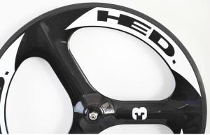 Wholesale Chinese 700c YOUNGFANBIKE HED-3 tri-spokes carbon clincher wheel for road bike&amp;track bike from china suppliers