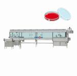 Multilane Petri Dish Filling Machine , Petri Dish Filling System Agar Plate