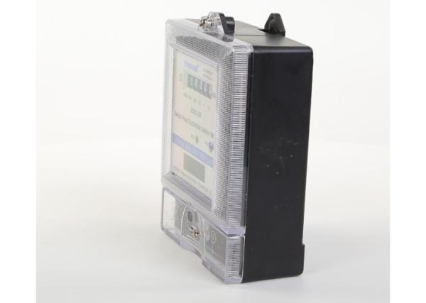 Transparent Cover Single Phase Electric Meter / Light Weight House Electric
