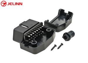 Wholesale OBD 2 OBDII Housing and Male Connector With Straight Pin and Screws from china suppliers