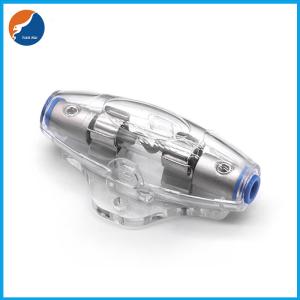 Wholesale 8AWG 4AWG 80A 12V Car Fuse Box Inline 10x38mm AGU Fuse Holder from china suppliers