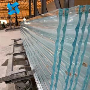 Wholesale 6mm 8mm Clear Patterned Glass , Tempered Reeded Fluted Glass from china suppliers